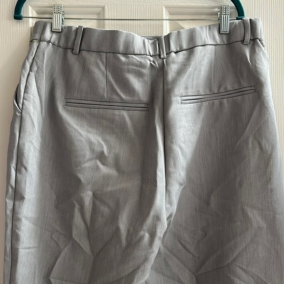 Abercrombie & Fitch Ultra High Rise Slim Flare Women’s Trousers Grey 32/14 - Picture 3 of 11